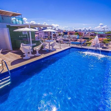 Israel Tambau- Apto Luxuoso- Em Frente Ao Mar Com Varanda Joao Pessoa Luaran gambar
