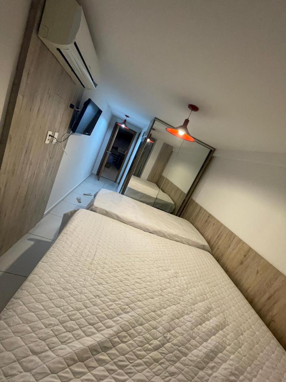 Israel Tambau- Apto Luxuoso- Em Frente Ao Mar Com Varanda Joao Pessoa Luaran gambar