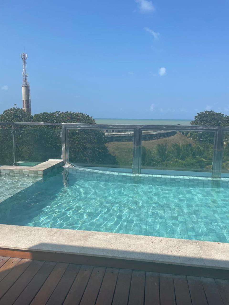 Israel Tambau- Apto Luxuoso- Em Frente Ao Mar Com Varanda Joao Pessoa Luaran gambar