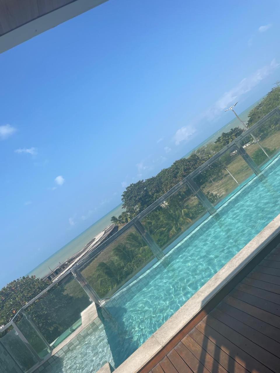 Israel Tambau- Apto Luxuoso- Em Frente Ao Mar Com Varanda Joao Pessoa Luaran gambar